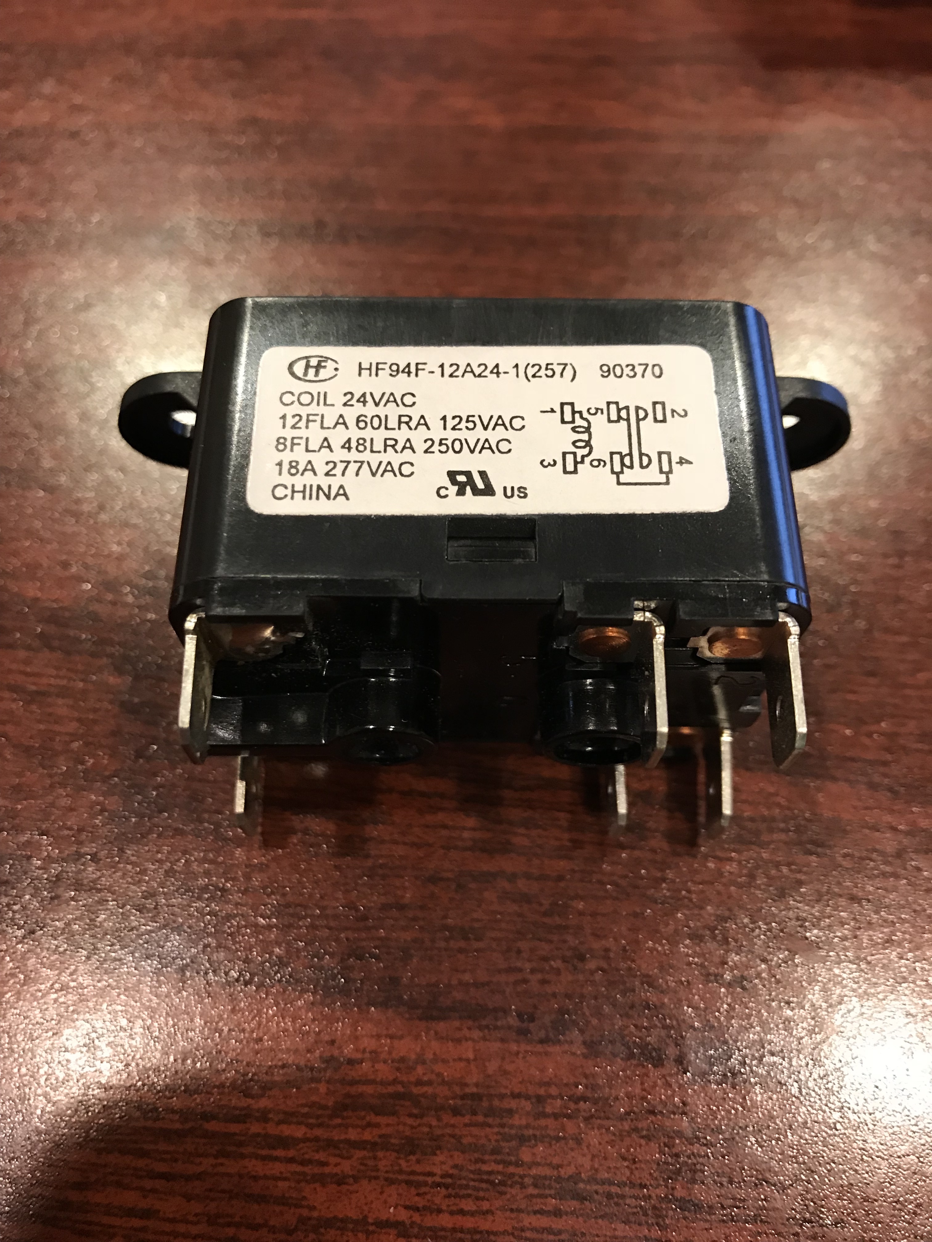 Switching Relay SPDT 90370 24VAC Replaces 90-370, 90-370Q